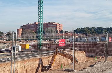 Obras Residencial Vía Verde Febrero 2021