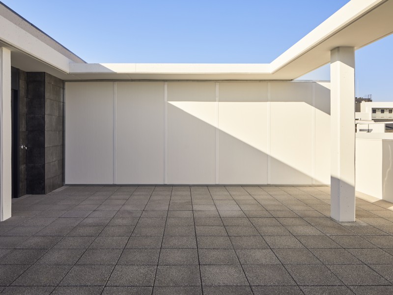 Terraza de un ático de Residencial Vía Verde Final de obra