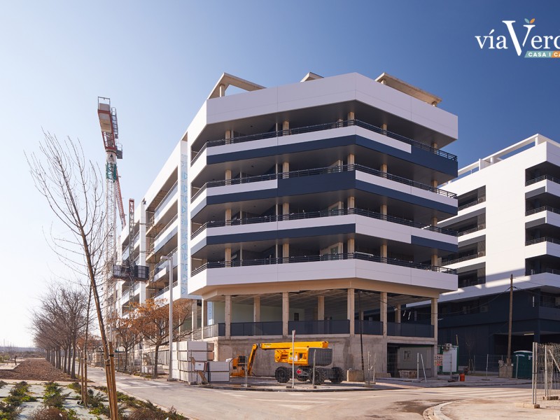 Avance de obras Residencial Vía Verde Casa I y Casa II