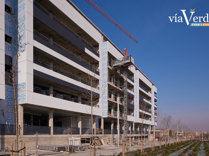 Avance de obras Residencial Vía Verde Casa I y Casa II