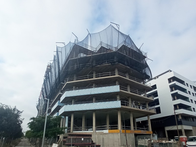 Obras Vía verde Casas I y Casa II 