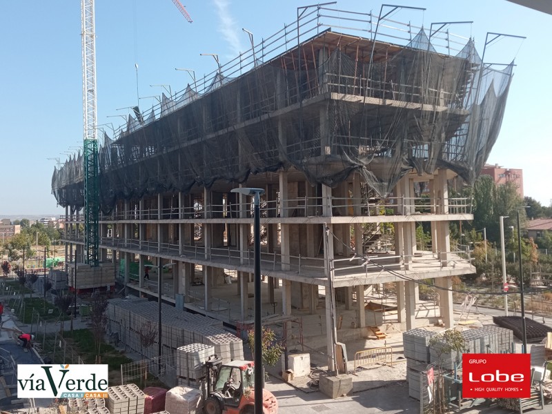 Obras Vía verde Casas I y Casa II 