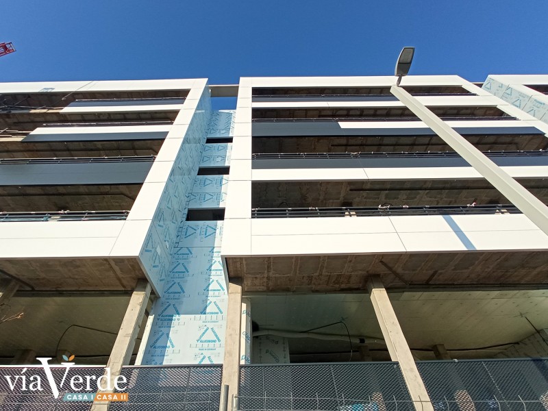 Avance de obras Residencial Vía Verde Casa I y Casa II