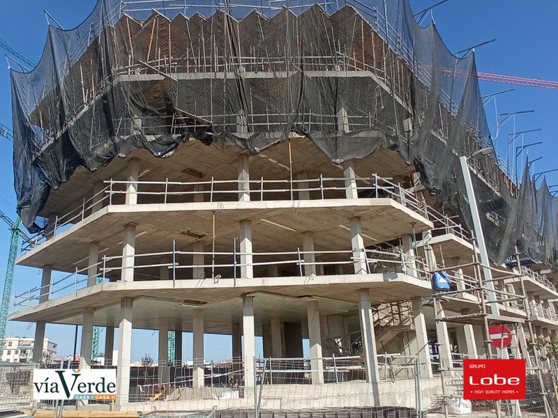 Obras Vía verde Casas I y Casa II 