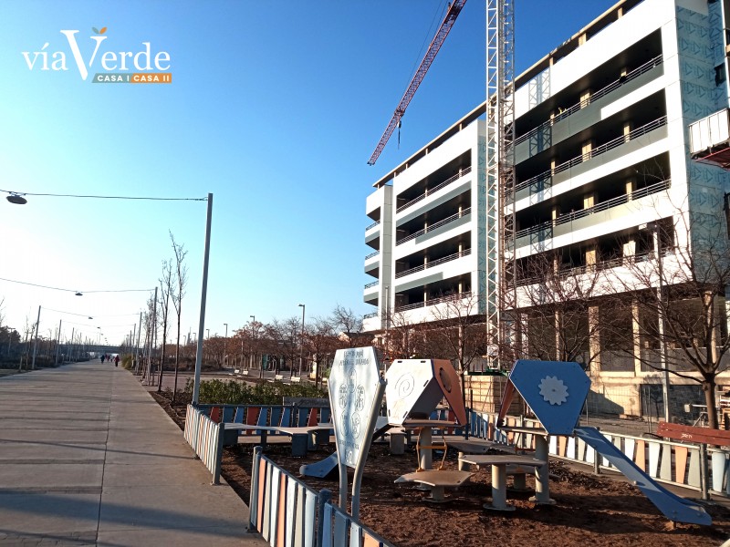 Avance de obras Residencial Vía Verde Casa I y Casa II