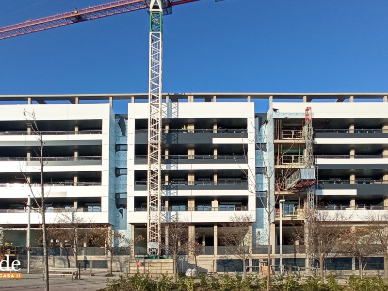 Avance de obras Residencial Vía Verde Casa I y Casa II