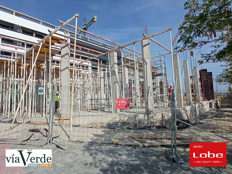 Obras Mayo Vía Verde Casa I y Casa II