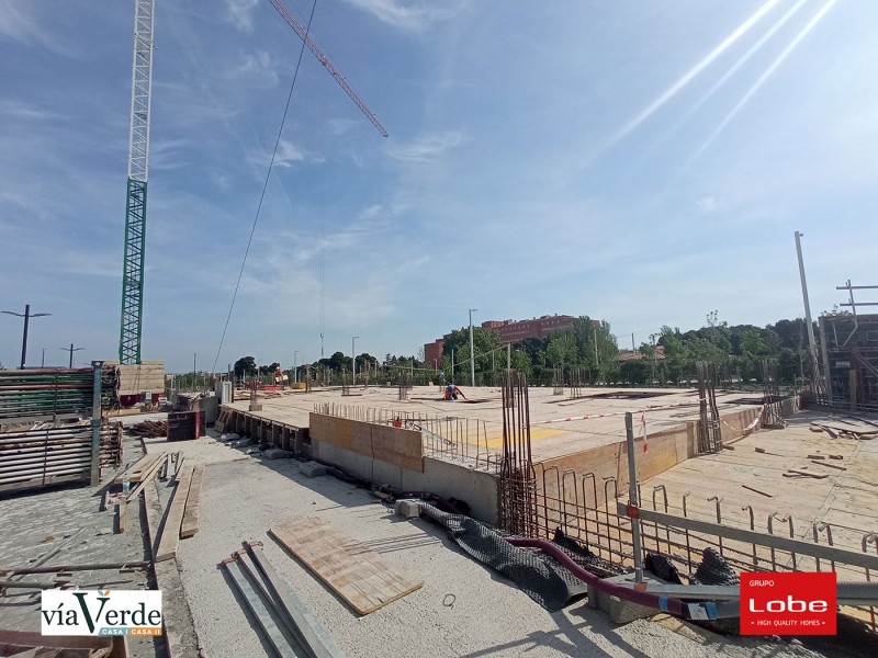 Obras Mayo Vía Verde Casa I y Casa II