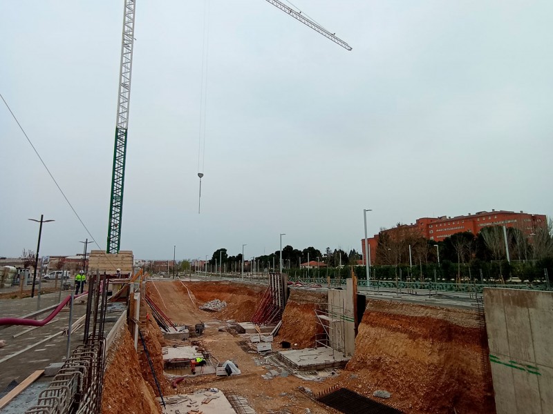 Obras Vía verde Casas I y Casa II 